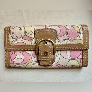 Vintage Coach Wallet Clutch